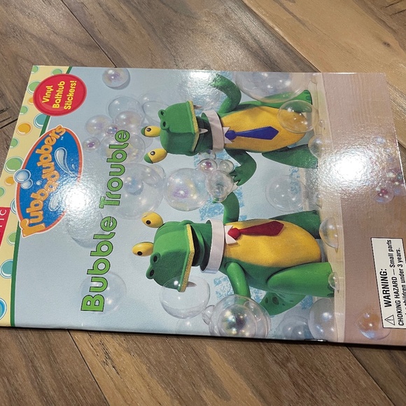 New "Bubble Trouble" Coloring/Activity Book with Stickers - Picture 3 of 6